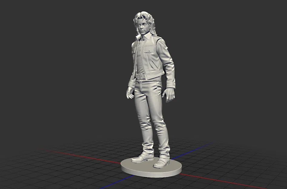 Mô hình 3D tượng Michael Jackson siêu thực cho tín đồ âm nhạc - Image 3