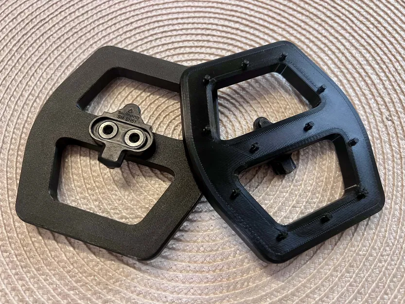 Bộ Chuyển Đổi Bàn Đạp Shimano SPD Thành Bàn Đạp Phẳng - Image 1