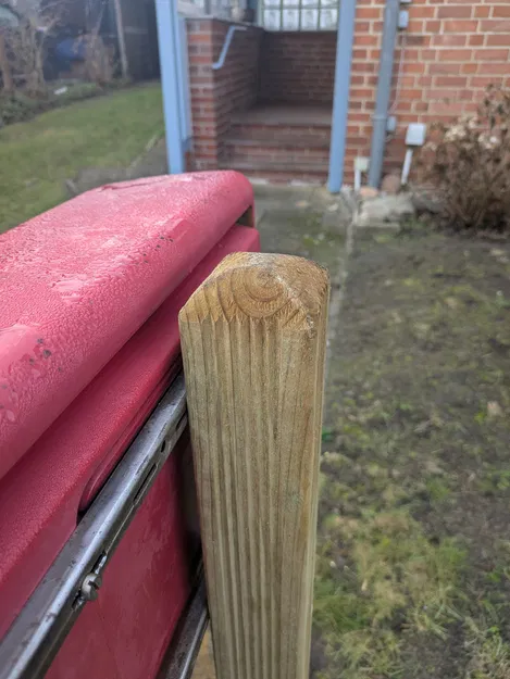 Nắp chụp đầu cột 70x70mm với thiết kế gờ chống nước - Image 2