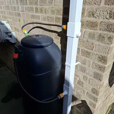 Bộ chia nước mưa Gutter Square Downpipe Diverter Twin Access