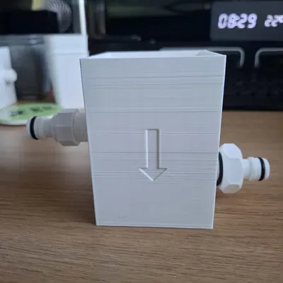 Bộ chia nước mưa Gutter Square Downpipe Diverter Twin Access