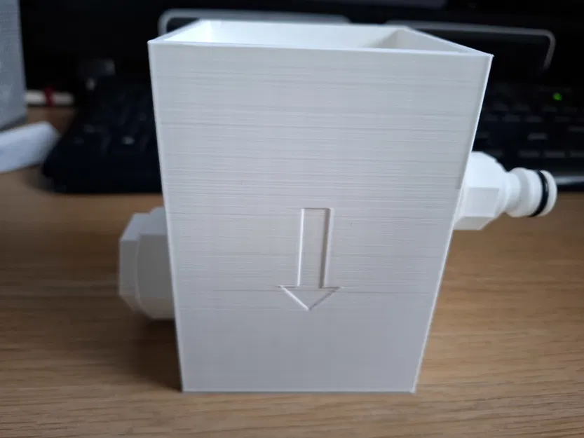 Bộ chia nước mưa Gutter Square Downpipe Diverter Twin Access - Image 8