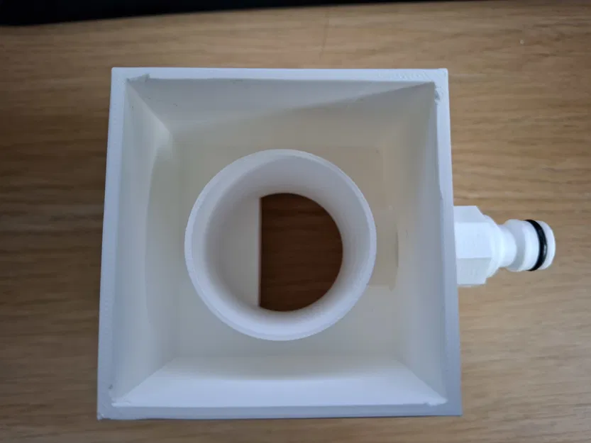 Bộ chia nước mưa Gutter Square Downpipe Diverter Twin Access - Image 9