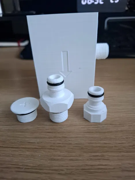 Bộ chia nước mưa Gutter Square Downpipe Diverter Twin Access - Image 11