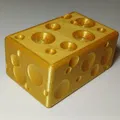 Hộp Đựng Thẻ Bài Hình Phô Mai Thụy Sĩ (Parametric Swiss Cheese Card Box) - Thumbnail 1