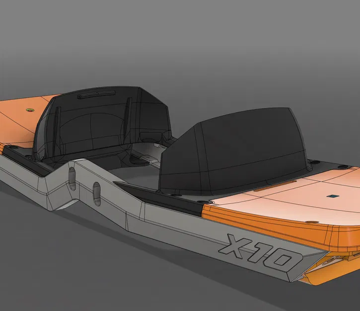 Bộ adapter TFL Drop Top fender sang Fungineers X10 kèm Stompies Lowers - Image 2