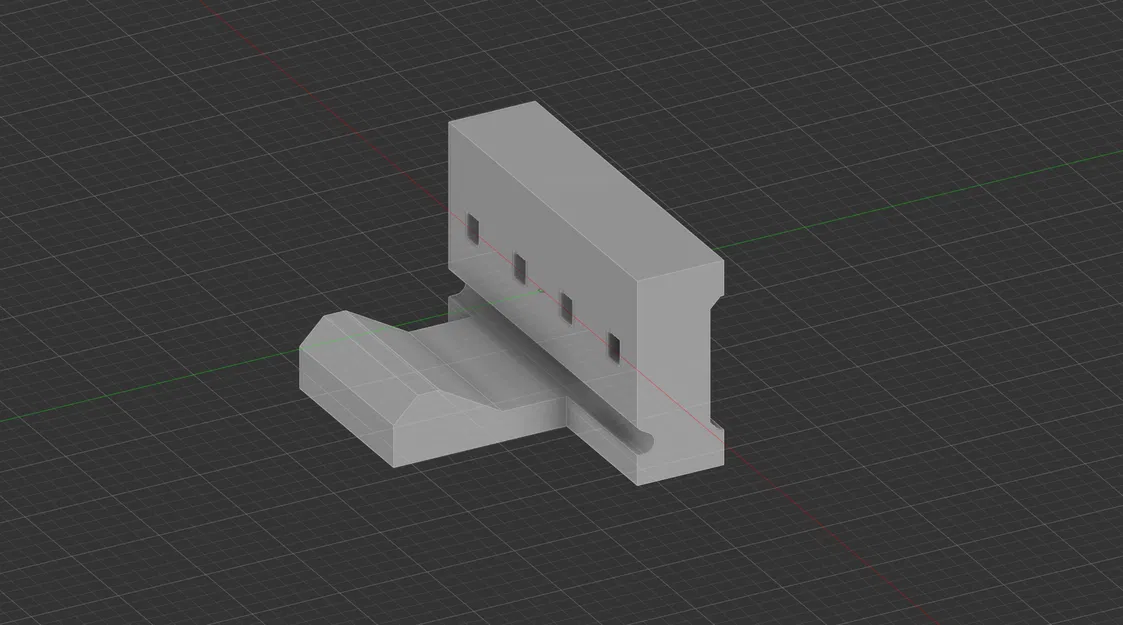 47053-1000 Đầu cắm quạt 4-Pin (470531000) phiên bản in 3D - Image 1