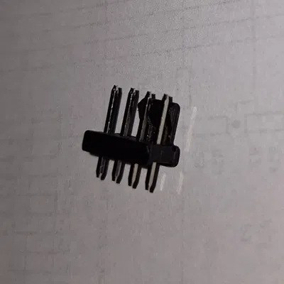 47053-1000 Đầu cắm quạt 4-Pin (470531000) phiên bản in 3D