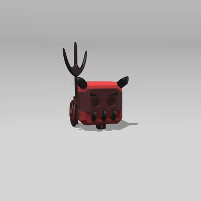 Mô hình 3D Devil Otto: Chú quỷ nhỏ cá tính cho bàn làm việc