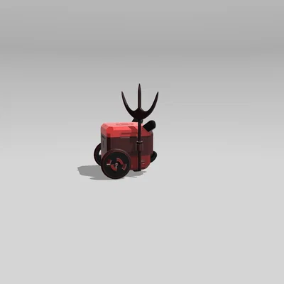 Mô hình 3D Devil Otto: Chú quỷ nhỏ cá tính cho bàn làm việc