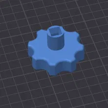 Tay cầm vòi nước in 3D thay thế cho Hose Bib trục vuông