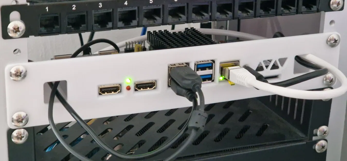 Khung Rack 10 inch cho Waveshare CM5 PoE BASE A - Image 1