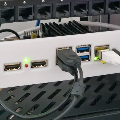 Khung Rack 10 inch cho Waveshare CM5 PoE BASE A