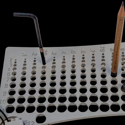 Bộ chốt (pegs) cho thước đo lỗ .mm