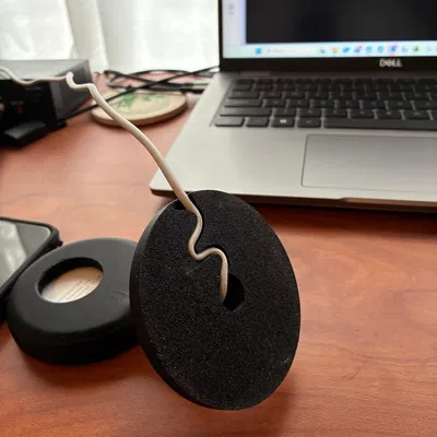 Chân đế để bàn cho bộ sạc MagSafe 58mm (In 3D)