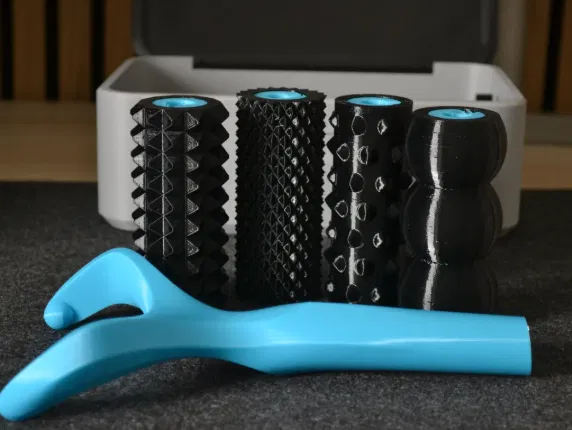 Bộ Dụng Cụ Massage Với Con Lăn TPU Có Thể Thay Thế | Kèm Hộp Đựng Tiện Lợi! - Image 6