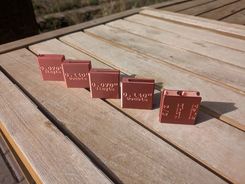 Bộ Công Cụ Kiểm Tra VEX V5RC - Thước Đo Độ Dày Nhựa/Dây (Đơn & Đôi) - Image 1