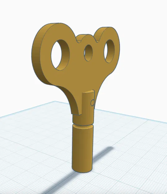 Chìa khóa vặn cót (Windup Key) in 3D thay thế cho đồ chơi - Image 2