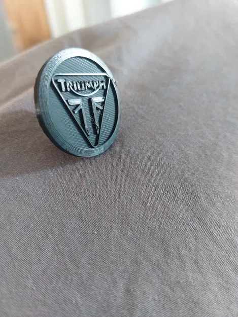 Nắp đậy cổ xe Triumph Top Yoke Plug - Phụ kiện in 3D trang trí tinh tế - Image 1