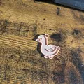 Móc khóa hình chú vịt nhỏ dễ thương - Cute Goose Keychain - Thumbnail 2
