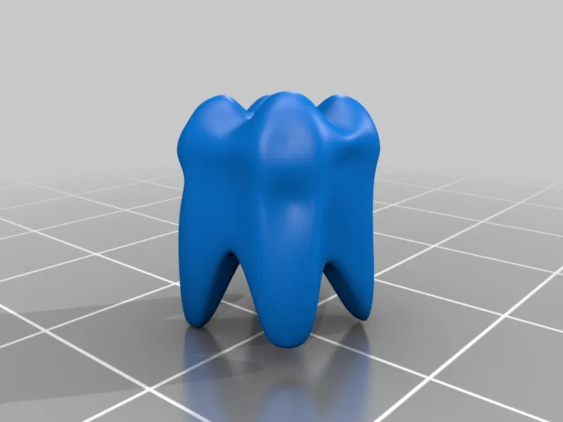 Mô hình răng 3D dùng kiểm tra support khi in 3D - Image 2