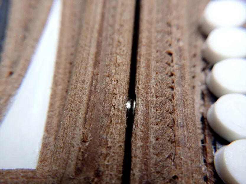 Bộ cờ Backgammon tự in - Image 5