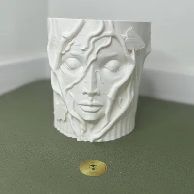 Chậu cây The Forest Muse - Nghệ thuật trang trí bằng in 3D độc đáo