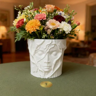 Chậu cây The Forest Muse - Nghệ thuật trang trí bằng in 3D độc đáo