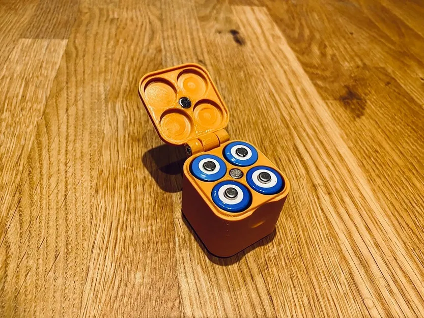 Hộp đựng pin - Dành cho 4 viên ICR 123 / LC 16340 - Image 2