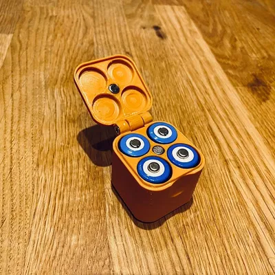 Hộp đựng pin - Dành cho 4 viên ICR 123 / LC 16340