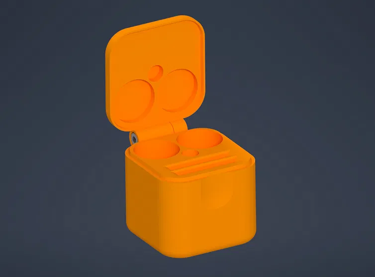 Hộp Đựng Pin Thông Minh Cho ICR 123 và CR2032 (Thiết Kế In 3D) - Image 1