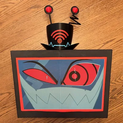 Mô hình Mũ Vox Hazbin Hotel độc đáo cho Cosplay
