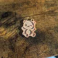 Móc khóa gấu nhỏ đáng yêu (Cute Bear Keychain Pendant) - Tự in 3D - Thumbnail 4