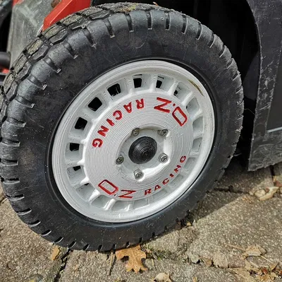 Bộ bánh xe máy cắt cỏ - Mâm rally O.Z Racing