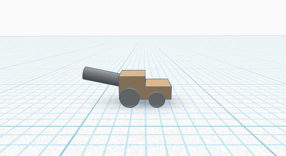 Mô hình tàu chiến và đại bác thời trung cổ (Medieval Boat and Cannon) - Image 2