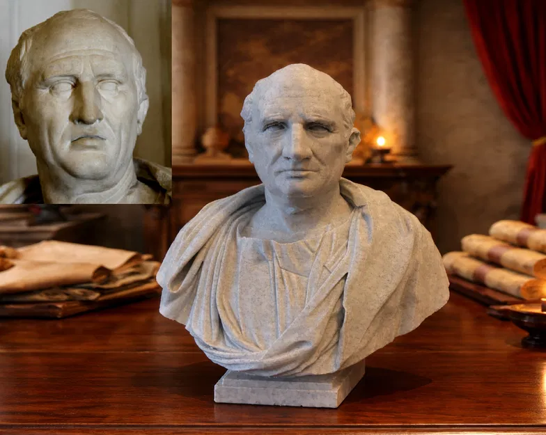 Tượng bán thân Marcus Tullius Cicero - Image 1