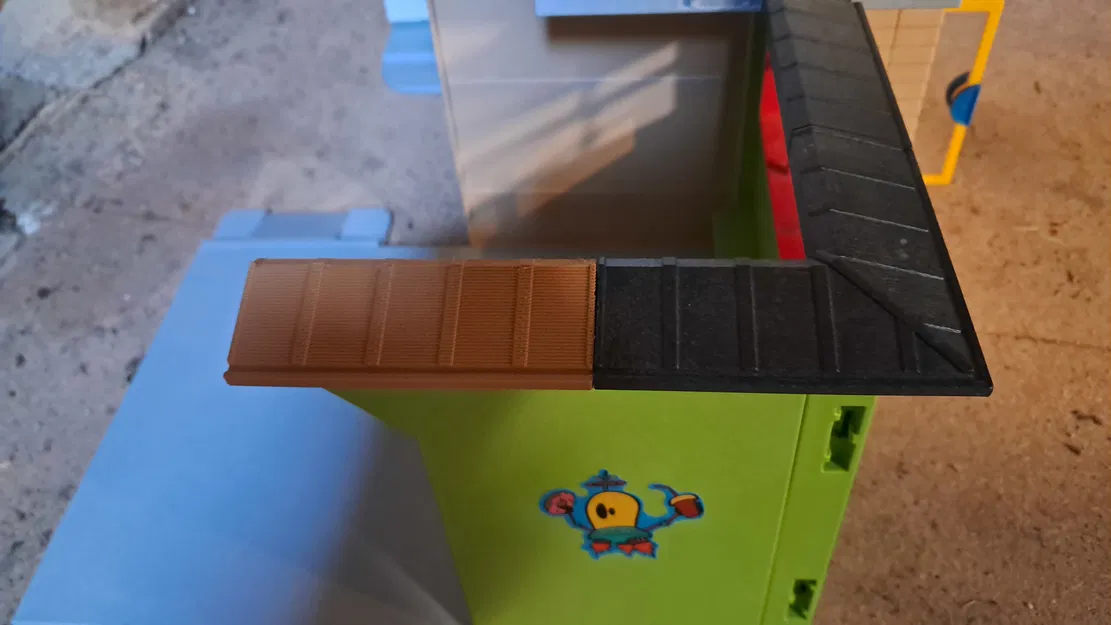 Mảnh mái che thay thế cho mô hình trường học Playmobil 9453 - Image 1