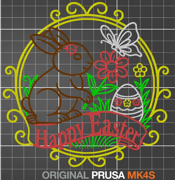 Trang trí Phục sinh - "Happy Easter" - Cập nhật V01 - Image 3