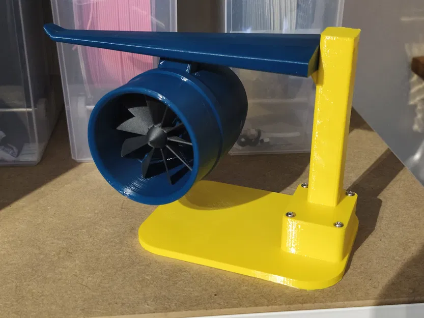 Mô hình động cơ phản lực cánh quạt (turbofan) - Image 2