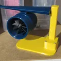 Mô hình động cơ phản lực cánh quạt (turbofan) - Thumbnail 2