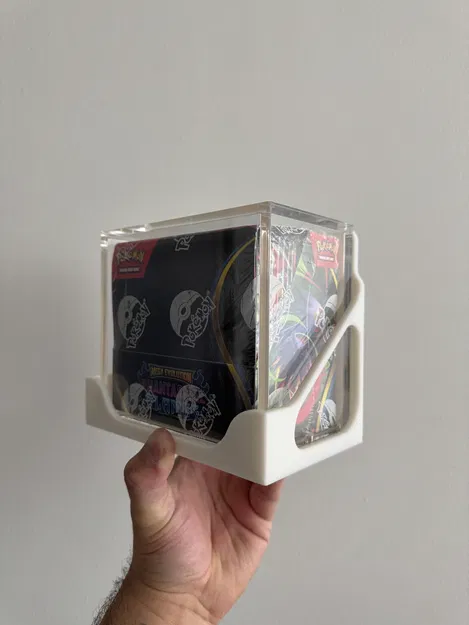 Giá treo tường cho hộp Pokémon Booster kèm case acrylic - Image 2