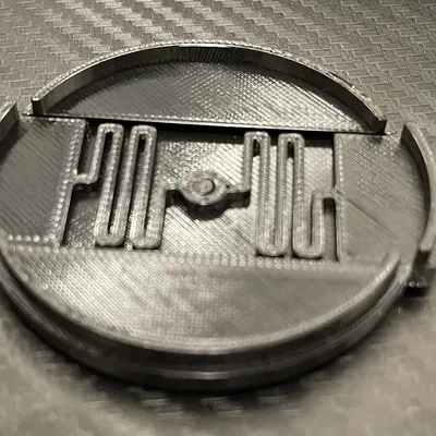 Nắp đậy ống kính tùy chỉnh (43mm–72mm) + file FreeCAD