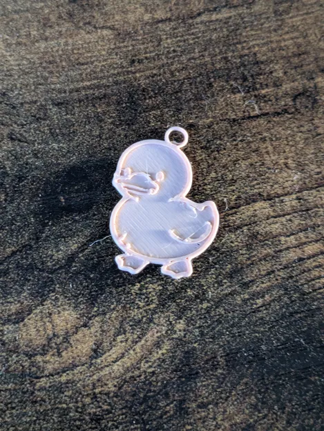 Móc khóa hình chú vịt nhỏ đáng yêu (Cute duck Keychain pendant) - Image 1