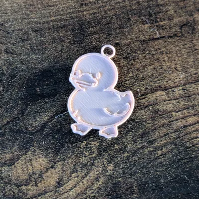 Móc khóa hình chú vịt nhỏ đáng yêu (Cute duck Keychain pendant)