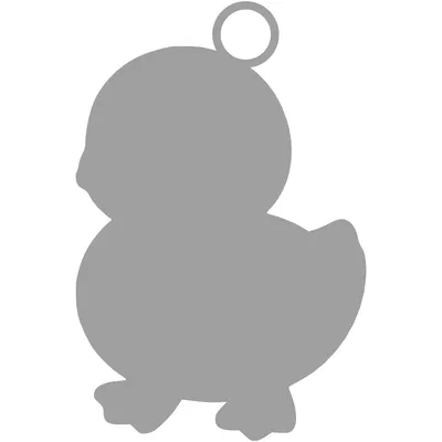 Móc khóa hình chú vịt nhỏ đáng yêu (Cute duck Keychain pendant)