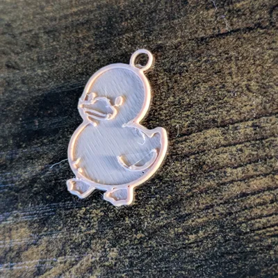 Móc khóa hình chú vịt nhỏ đáng yêu (Cute duck Keychain pendant)