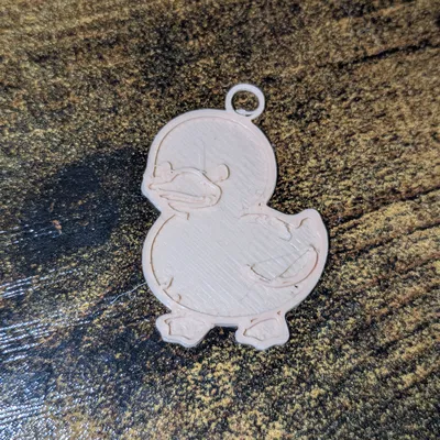 Móc khóa hình chú vịt nhỏ đáng yêu (Cute duck Keychain pendant)