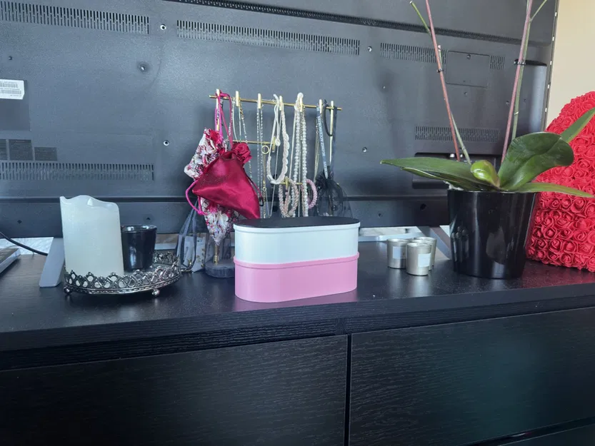 Bộ Hộp Đựng Hình Oval Chồng Tầng Hiện Đại - Hệ Thống Lưu Trữ Mô-đun - Image 2