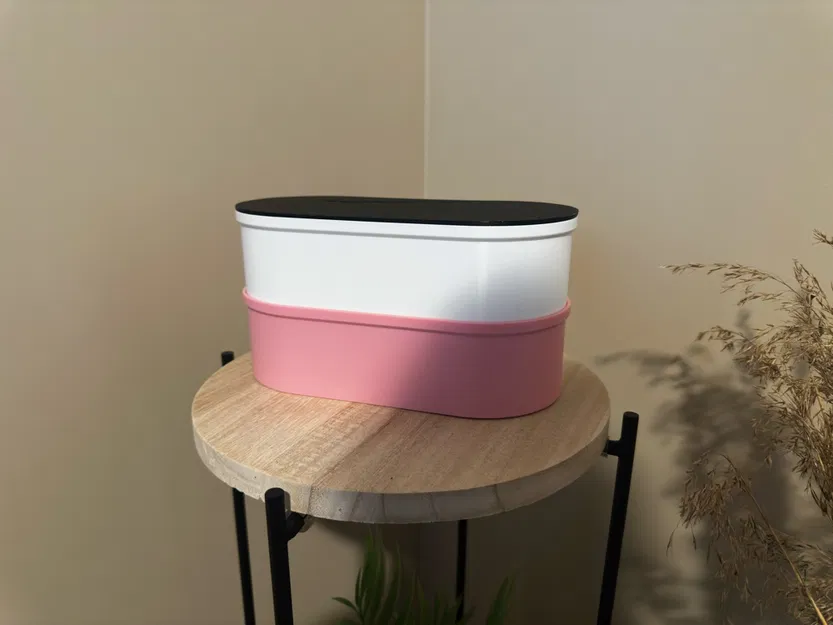 Bộ Hộp Đựng Hình Oval Chồng Tầng Hiện Đại - Hệ Thống Lưu Trữ Mô-đun - Image 4