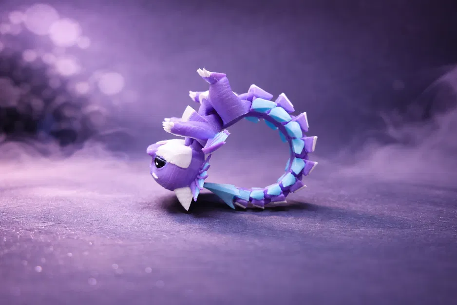 Mô hình Rồng Flexi Baby siêu cưng / Móc khóa - Image 3